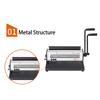 Binding Machine 3:1 Pitch Spiral Binder 34 Holes 2 Coil Punching Machine for A4 A5 Letter Size Square Holes