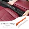 New J-shaped Leather Car Seat Gap Plug Filler Leakproof Pads For Opel Astra Insignia Corsa Zafira Meriva Mokka Vivaro Vectra Ant