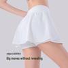 Quick-Dry Stretchy Tennis Golf Running Skirt with Built-In Shorts