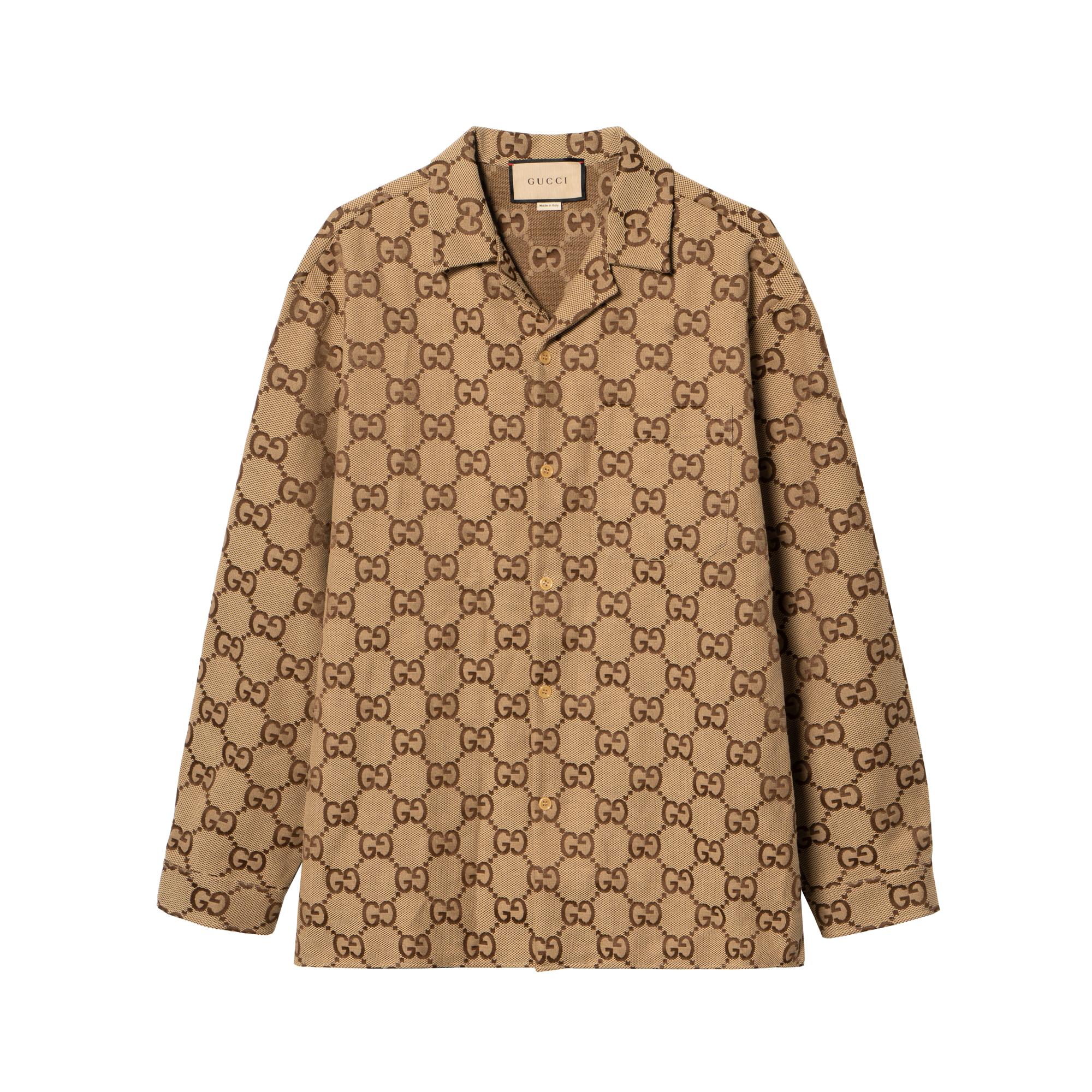 GUCCI Maxi Gg Canvas Shirt 770426-ZAHT5-2580