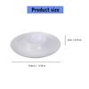 Pack of 10 Plastic Eggs Cups With Base For Serving Breakfast Brunch Kitchen Tool Microwave Safe Eggs Container