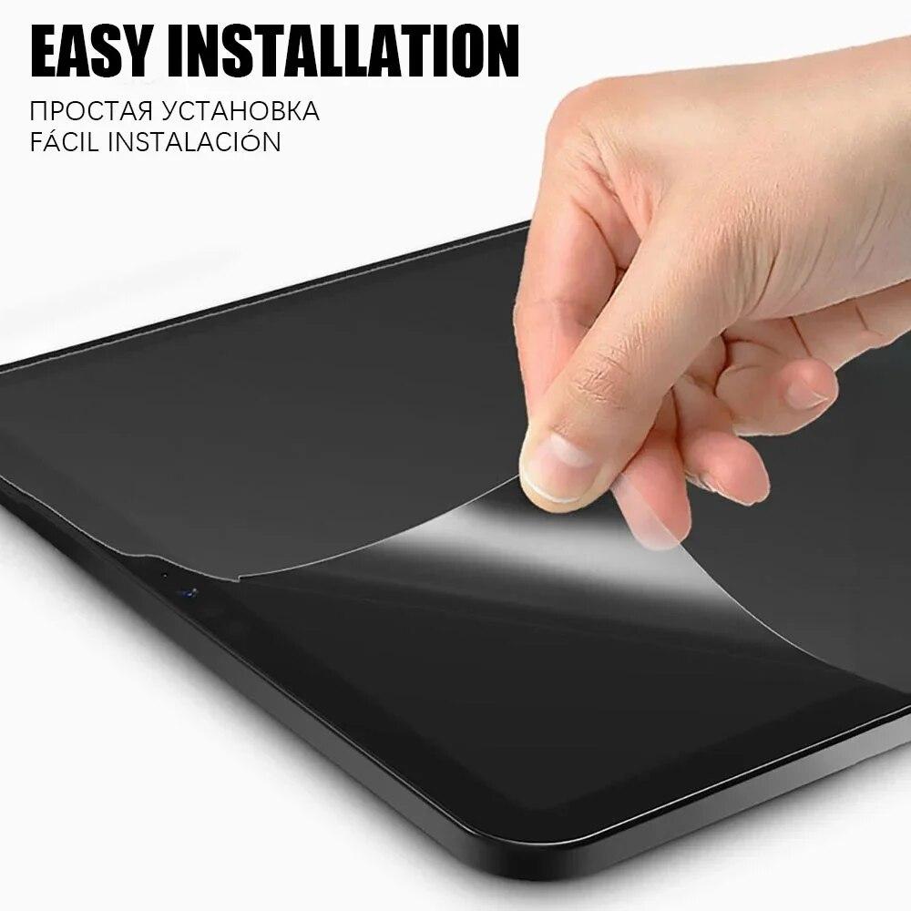 OPPO Pad 2 11.6 inç 2022 Air 10.4 için 2 ADET Kağıt Gibi Ekran Koruyucu Film Mat PET Boyama Realme X Pad 10.4 için Yaz