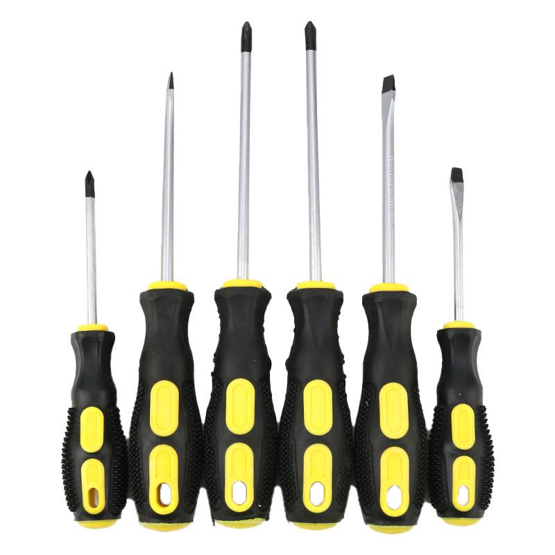 Extended Phillips Slotted Screwdriver Awl with Magnetic Tip - Household & Industrial Grade