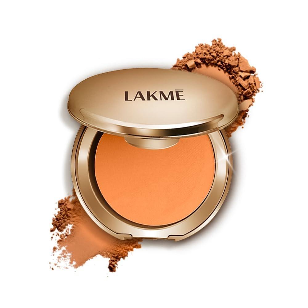 

@ Lakme 9 To 5 Powerplay Matte Compact Almond For Women 8Gm