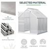 190 X 190cm Walk-In Polycarbonate Greenhouse