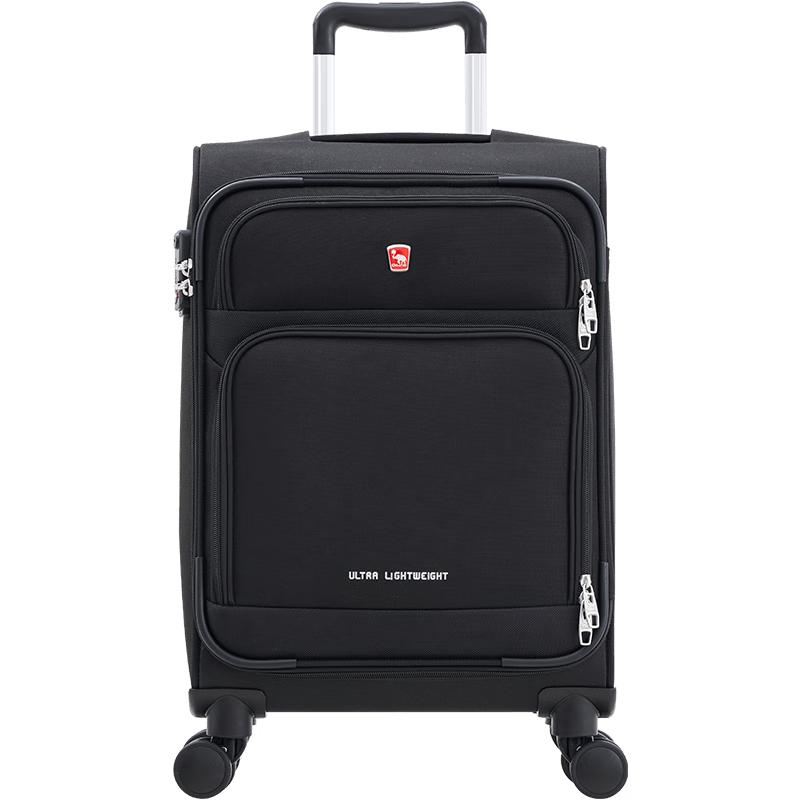 Aiwashi Oxford Cloth Softside Front-Opening Luggage 28 inches
