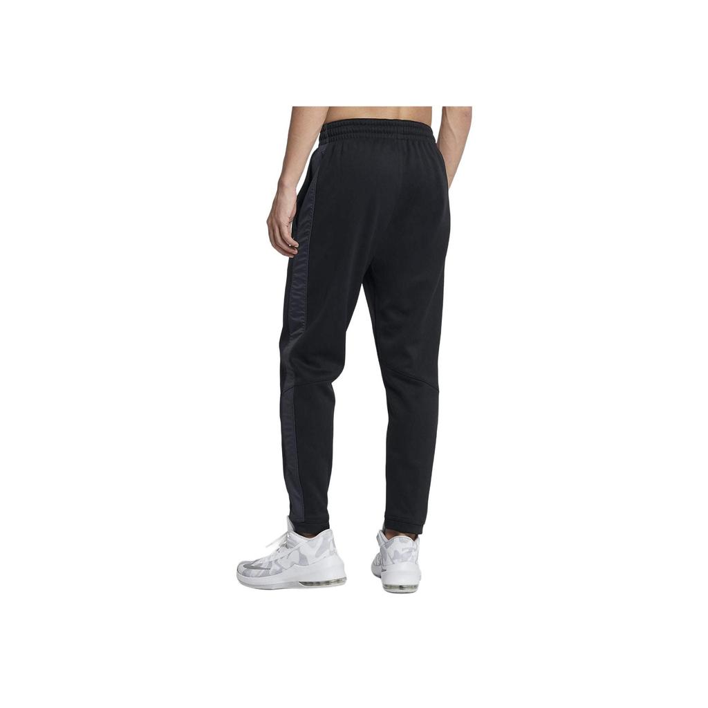 Nike Therma Fleece Drawstring Basketball Pants Men Bottoms Black 926468-010