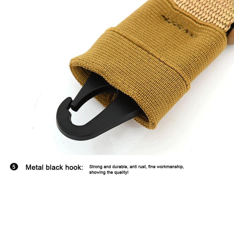 Outdoor Single Point Gun Sling Nylon Schultergurt Gewehr Seil Gürtel mit Metallschnalle taktische Ausrüstung