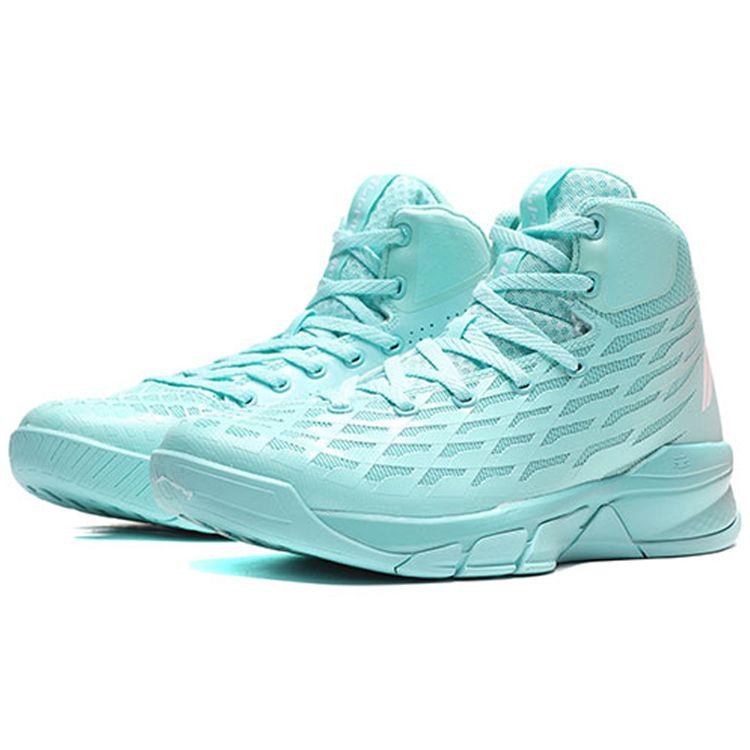 Li Ning Wu Dao Demon 2 Anti-Slip High-Top Retro Basketball Shoes Men Sneakers Blue ABFP007-5