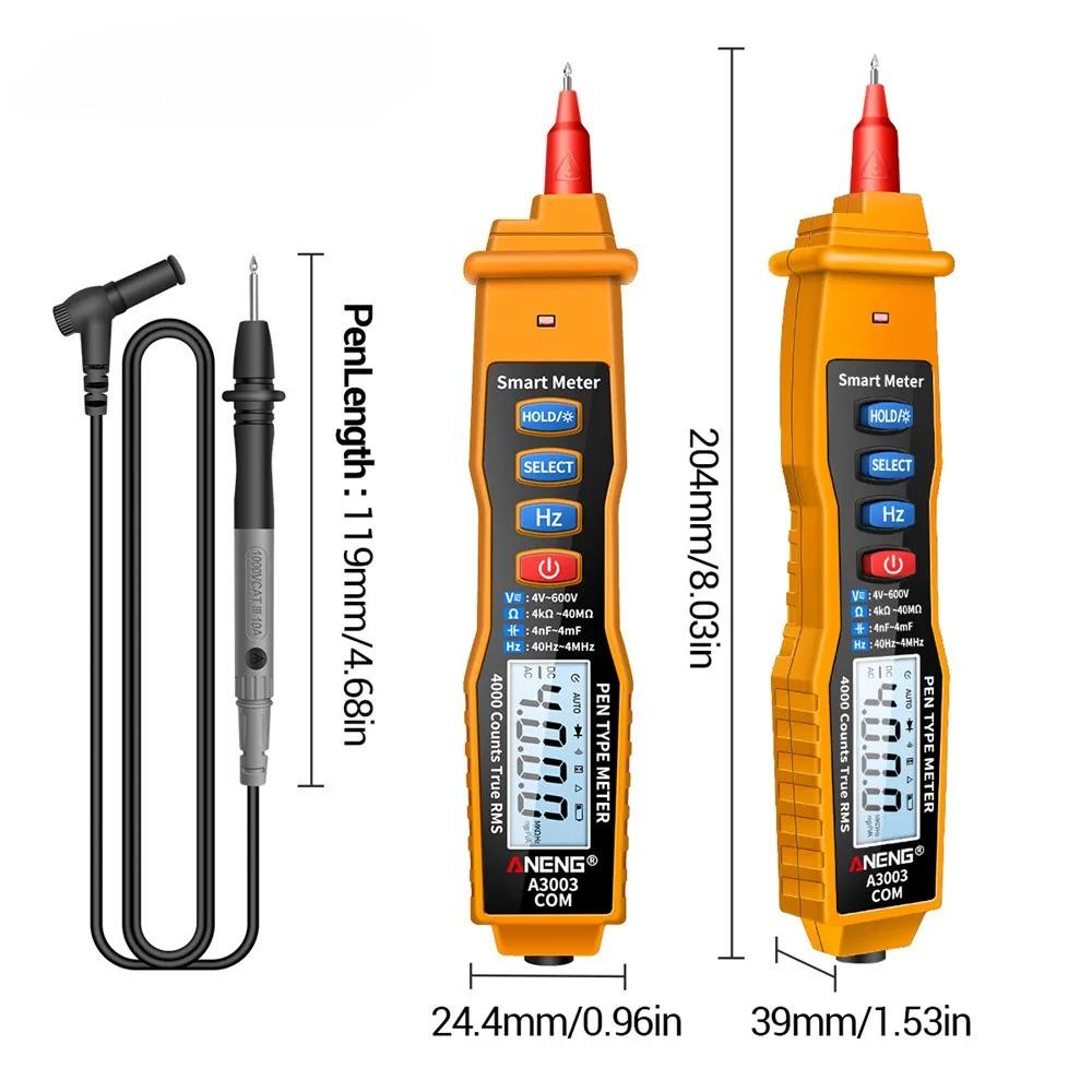 2026 Neues Hochpräzisions-Digitalmultimeter Stift Professionell AC/DC Spannung Kapazität Widerstand Induktion Null Brand Elektriker Teststift Tragbar