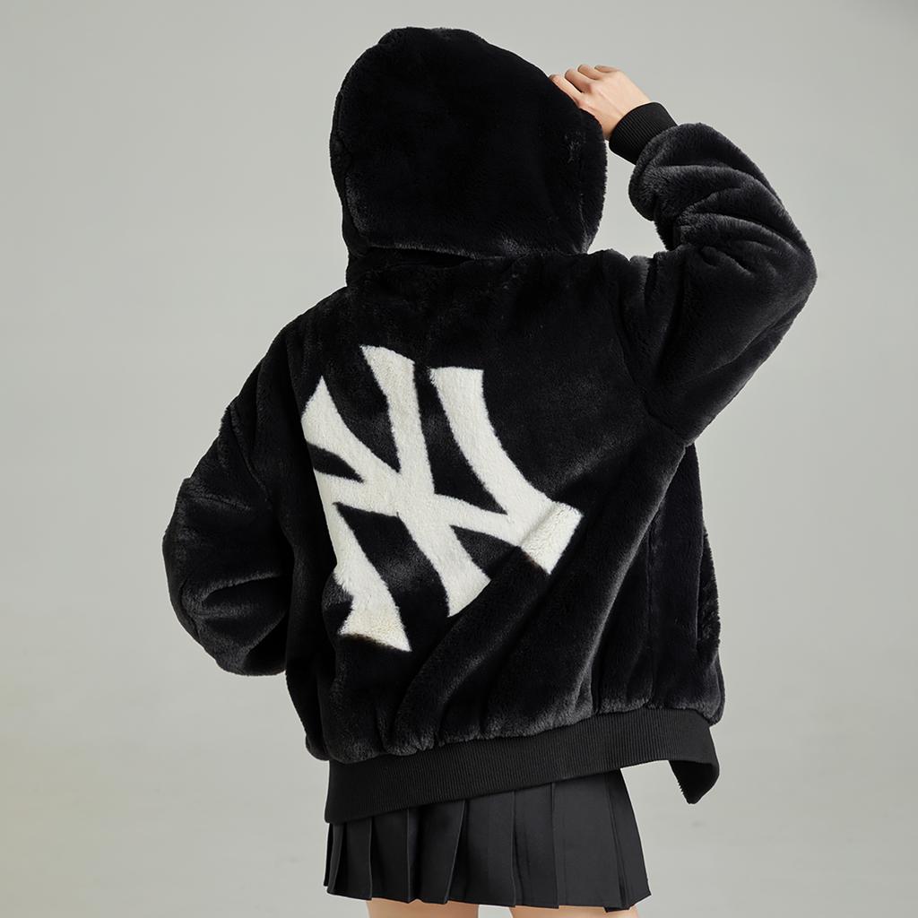 New MLB New York Yankees Velvet Jackets Unisex Black 3AFDB0426-50BKS