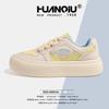 Global platform shoes women's XHQ-G398W new summer mesh breathable board shoes casual student board shoes women