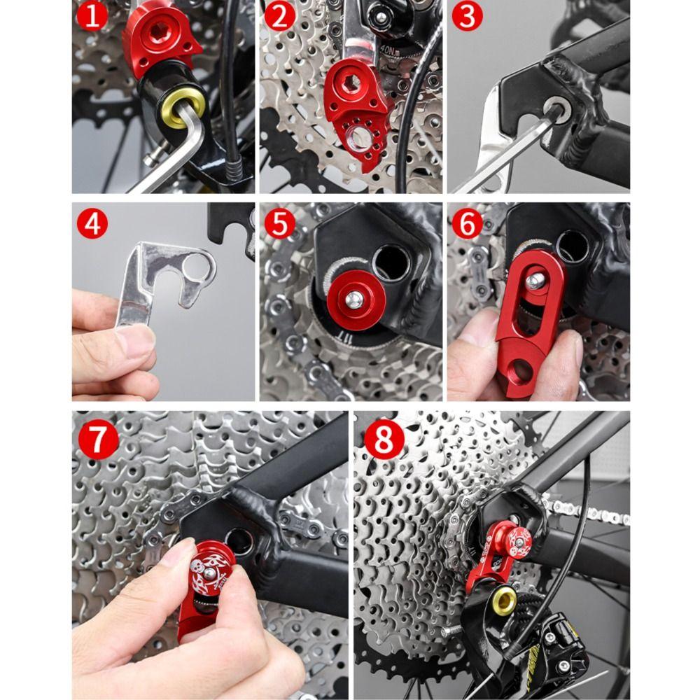 Universeller MTB Rennrad Rahmenaufhänger Schaltwerk Getriebe Schaltauge Offroad Fahrrad