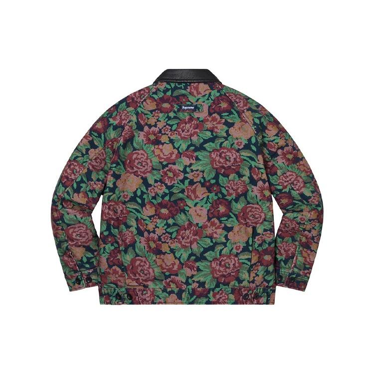 Supreme FW20 Week 9 Leather Collar Work Jacket 'Multicolor' Men's SUP-FW20-228