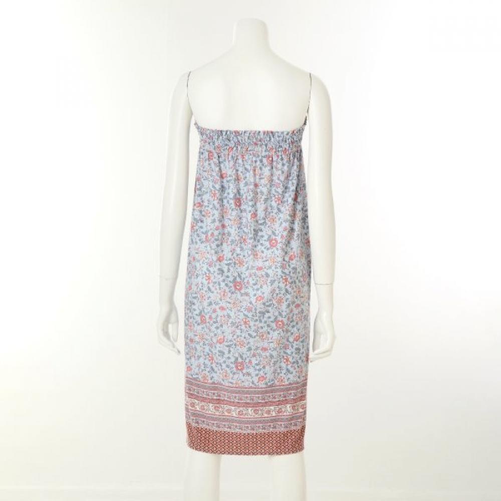 Venus Women S Flower Border Print Homewear Golf Gown Vgna104l