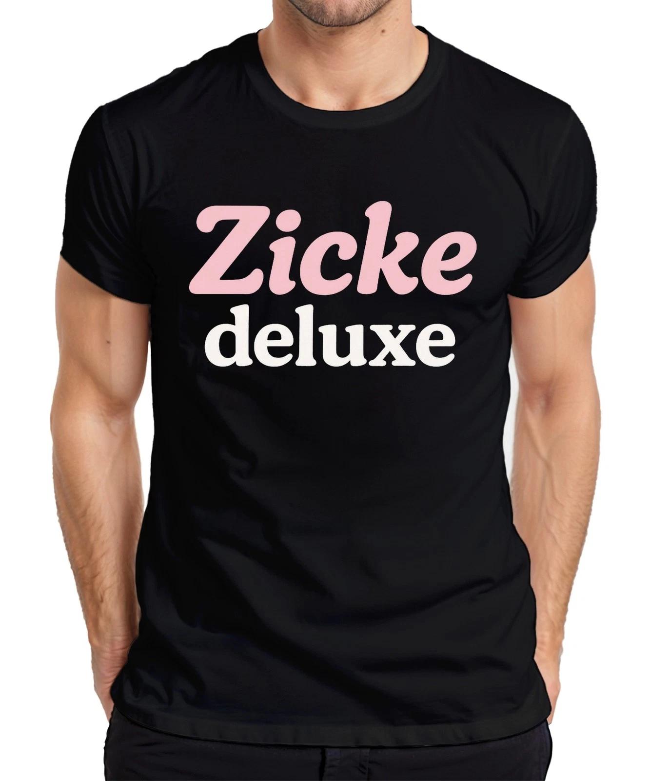 Zicke deluxe frech Spruch Frauen Damen Geschenk rosa Pastell Herren T-Shirt S