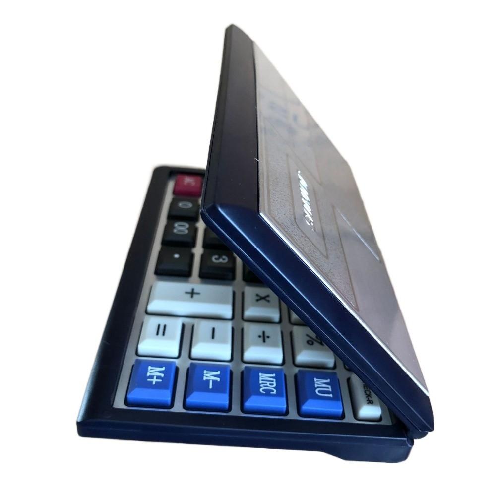 Foldable Folding Flip Calculator Portable Financial Office Calculator Solar Calculator  Business