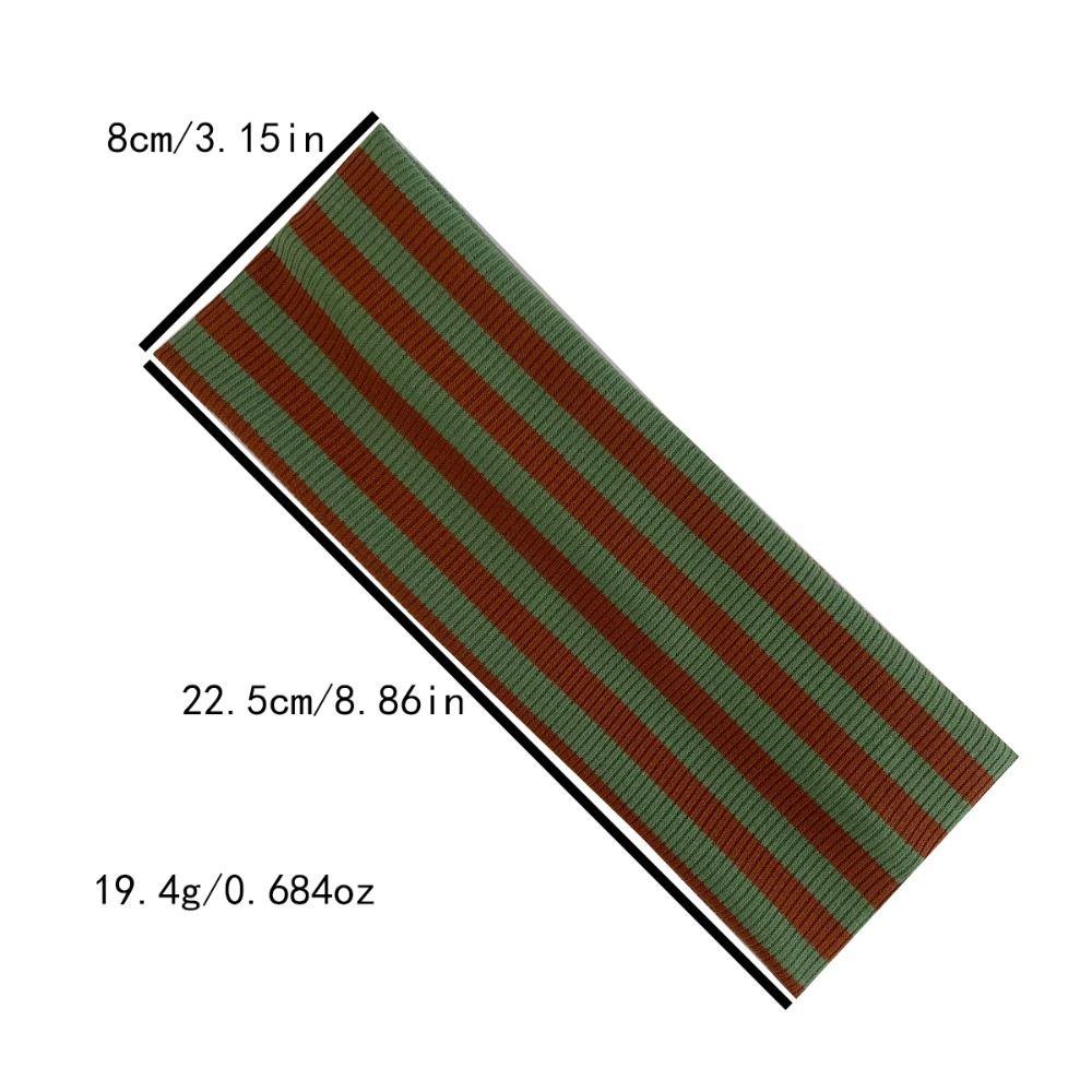 Fashion Striped Elastic Hair Band Sweat-absorbing Soft Wide Hairband Hair Accessories Non-slip Sports Headband