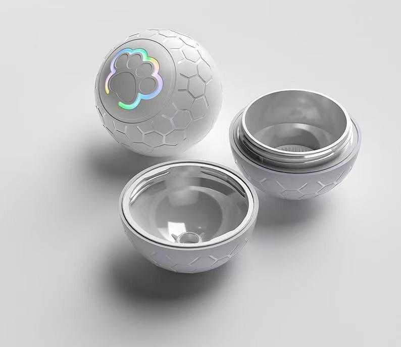 Smart Bouncing Pet Toy: Bite-Resistant Automatic Ball for Dogs & Cats, Boredom Reliever & Teaser, Gravity Rolling