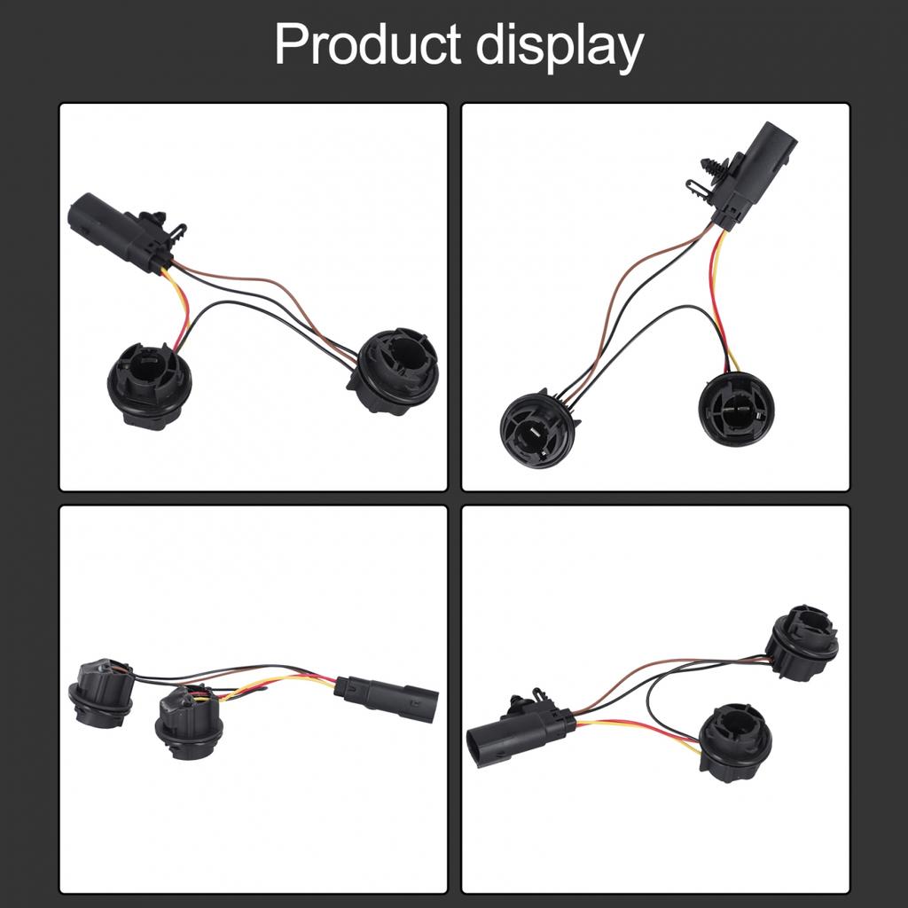 BLACK Light Bulb Holder For Fiesta H1BB-13A412-AB 2112572