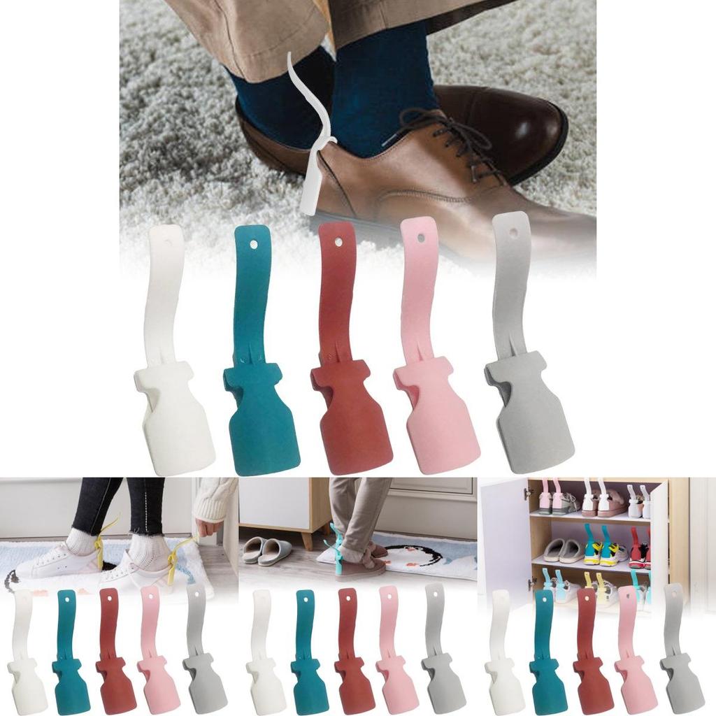 Innovative Lazy Shoe Helper Tool Comfortable Easy Slip-on Boot Puller In Various Colors