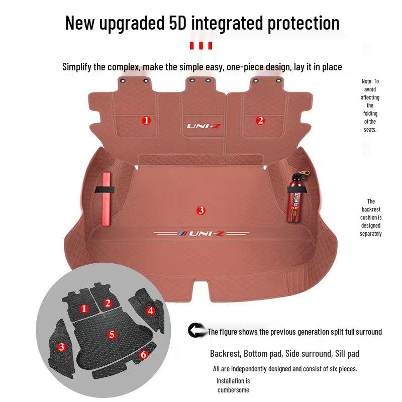 Changan UNIZ 25 Trunk Mat - Car Interior Modification Accessory