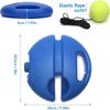 Professional Tennis Training Aids Bases With Elastic Rope Ball Practice Self-Duty Rebound Tennis Trainer Tennis Practice Tool