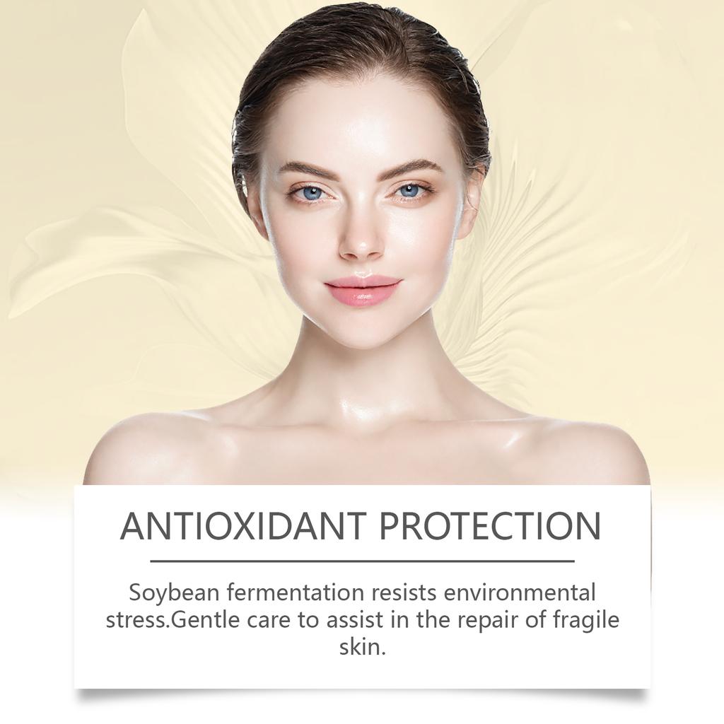 HANCHOBIT Vitamin C Care Cream - Brightening, Moisturizing, Gentle Care, Soothing Daily Facial Moisturizer