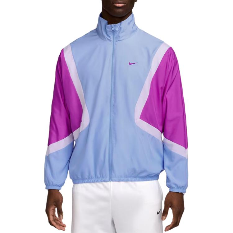 Nike Logo Polo Loose Long Sleeve Jacket Men Jackets FZ0249-468