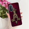 For Huawei Nova 9 Case Nova 9 Pro Initial Letter Printing Soft Silicone TPU Phone Fundas for Huawei Nova 9 SE Nova9 Back Cover