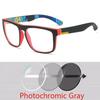 Custom Minus Masculino Made Myopia Prescription Lens Square Fullrim Sports Colorful Mirror Sunglasses 1 To5