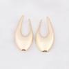 Big Exaggerated Women's Hanging Earrings Hollow U Shape Hyperbole Dangle Earrings Gold Color Metal Drop Earrings Fashion Jewelry