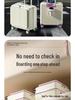 2025 New Style Spinner Suitcase: Lightweight 18" Carry-on with Combination Lock