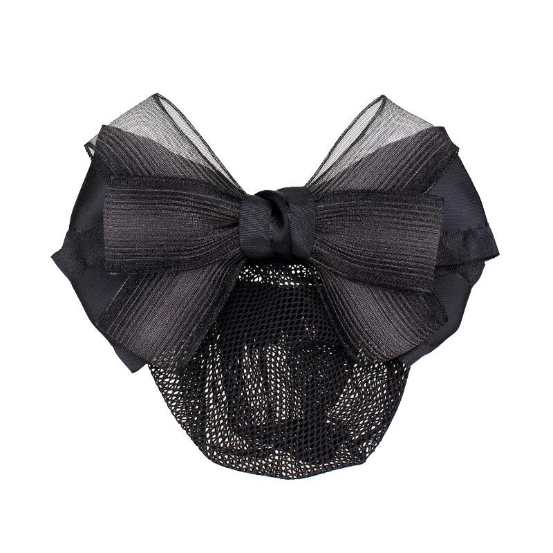 Stewardess Hair Mesh Cover Nurse Head Flower Occupational Hair Mesh Pocket Disc Hair Hotel Restaurant Waiter Work Headgear Hair Accessories