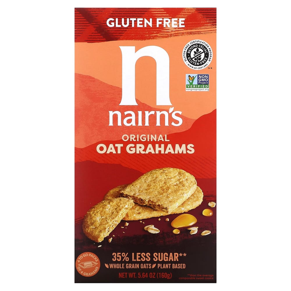 Nairn s Inc Oat Graham Gluten-Free Original 160g (5.64oz)