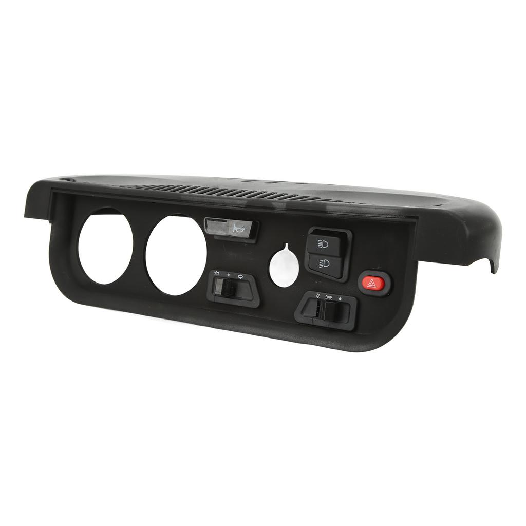 Dashboard Speedometer Cover High Performance Cluster Speedometer Housing Replacement for DIY Kart