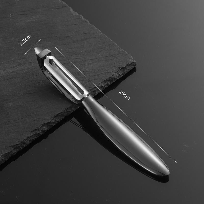 Stainless Steel Multi-Purpose Fruit & Vegetable Peeler with Zinc Alloy Slicer