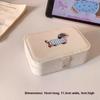 Insulated Leather Jewelry Box With Multiple Compartments For Gift Giving And Travel