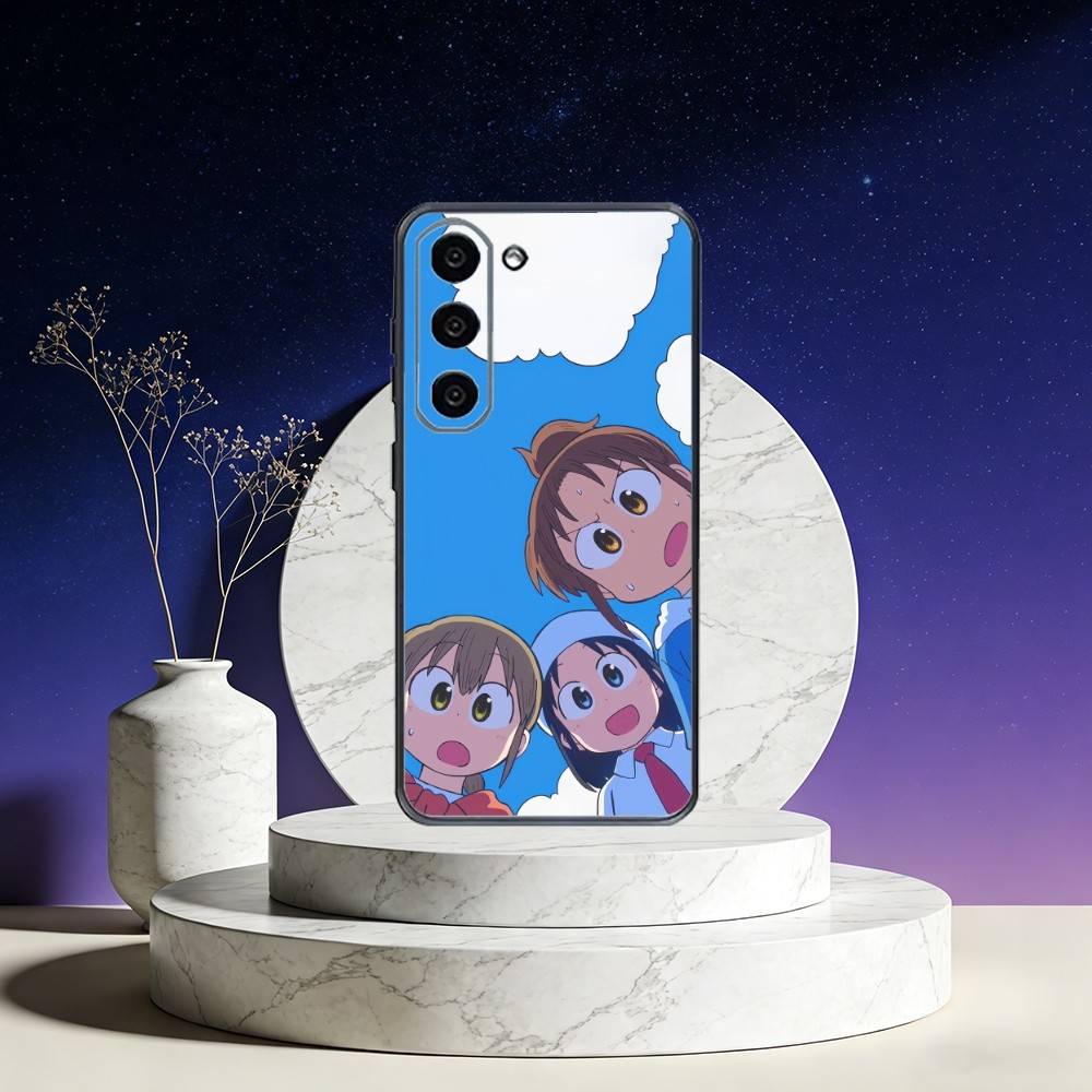 CITY THE ANIMATION Anime Phone Case For Samsung Galaxy A73,A72,A71,A70,A53,A52,A51,Others Soft Black Cover