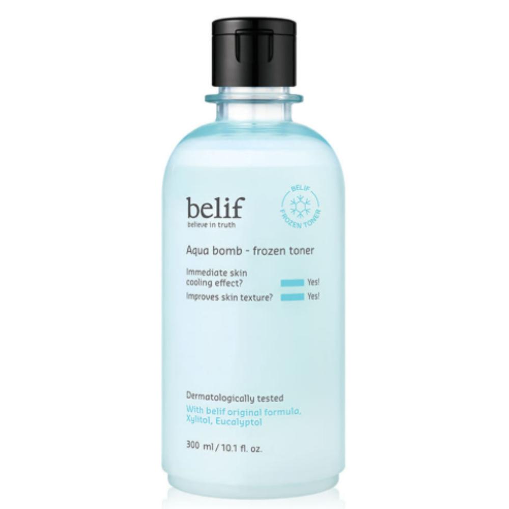 

belif Aqua Bomb Frozen Toner 300ml - Instant Cooling and Pore Tightening Refreshing Toner