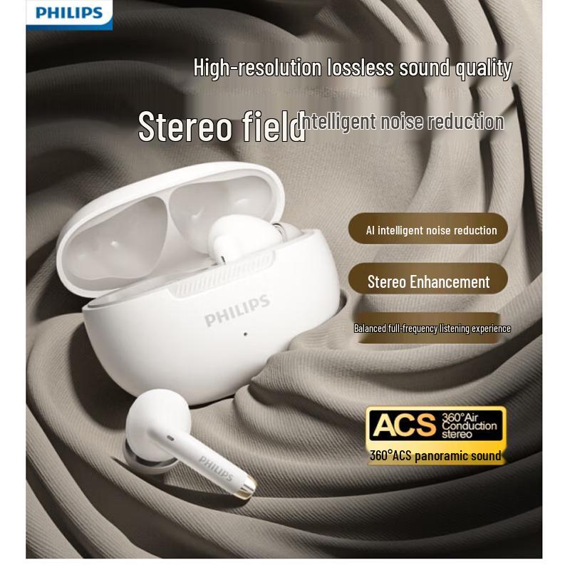 

Philips TAT2020 True Wireless Noise-Cancelling Earbuds