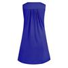 2026 Spring/Summer Women's Sleeveless Pleated Button-Up Vest Dress Pajamas