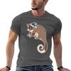 Christmas Possum Green Hat Tshirt Quick Drying Oversized Graphic Tee Outfits For Unisex