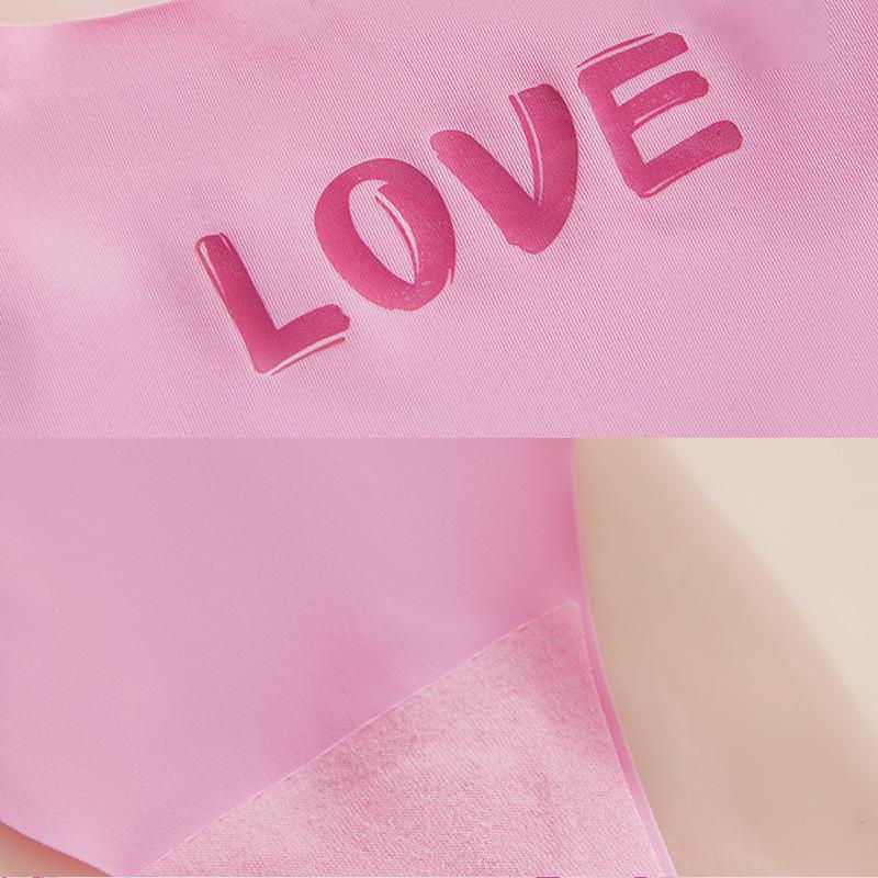 Damen Eisseide Nahtloses Bandeau-BH - Ohne Bügel, Buchstaben-Basis-Design, Schöner Rücken, Sexy Wickel.