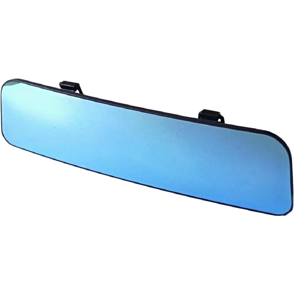 

Adhesive Suction Cup Bezel-Less Rearview Mirror, Blue Anti-Glare Mirror, Truck, Car, Ship Endoscope, Size 11 x 2.75 300MM*25MM*80MM