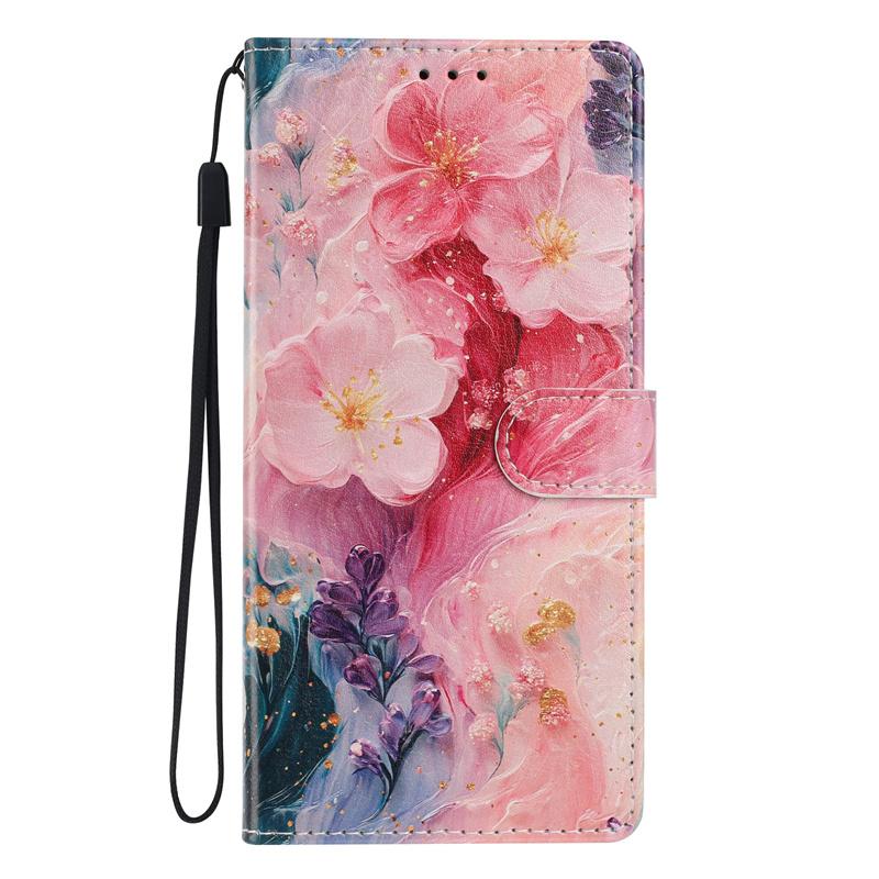 Case for Samsung Galaxy A27 A17 A07 A37 A57 A56 A36 A55 S26+ Ultra S25 Edge S24 FE Plus Case Leopard Print Wallet Leather Cover
