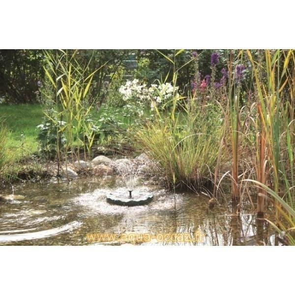 Pompe Fontaine Solaire flottante pour bassin