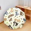 1 PC Automatic Folding Umbrella - Cute Dog Pattern, Portable & Foldable Design with 8 Ribs, Christmas Birthday Gifts