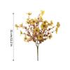Dried Flowers For Vase Wedding Floral Arrangements Artificial Decoration Realistic Ornament For Porch Front Door Party Wedding