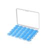30 Pieces Moldable Silicone Earplugs Reusable with Storage Case Compact